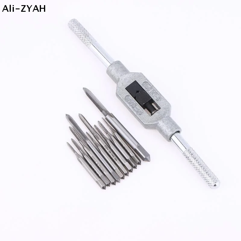 

10pcs Mini M1 To M3.5 Machine Hand Tap Thread Wire Tapping Threading Taps For Machining Nuts Or Other Common Thread