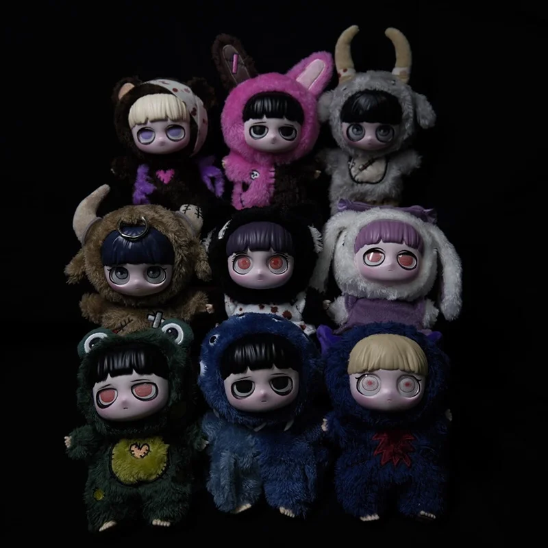 

Genuine Kiki Dark Elf Vinyl Blind Box Trendy Collectible Figurine Dark Style Bag Charm Decor Ornament Girls Birthday Toys Gifts