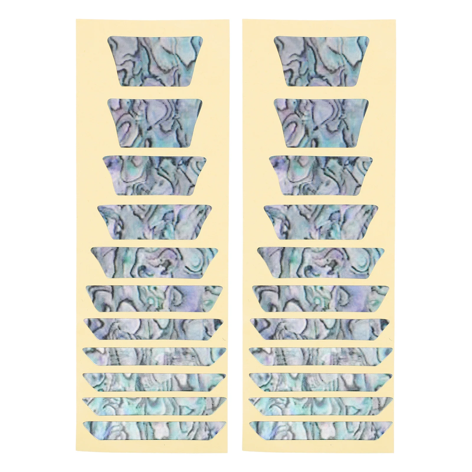 

2pcs Guitar Sticker Creative Fingerboard Decal Self-Adhesive Waterproof For Acoustic Electric Guitar Musical Instrument Sticker