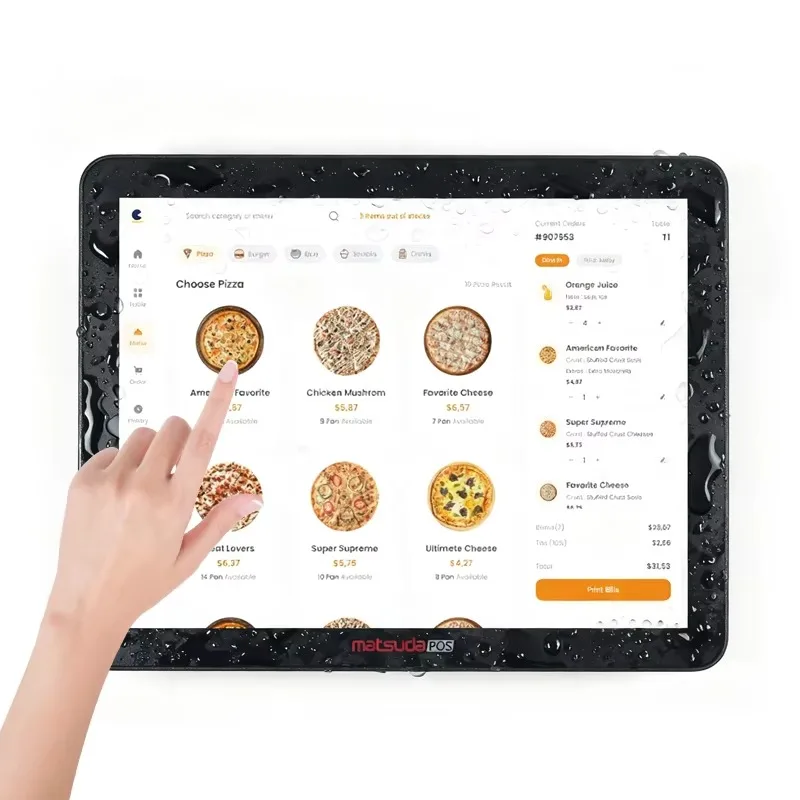 2026 Factory Wholesale Cashier Machine 15 15.6 17 17.3 21.5 Inch All In One Windows Android Touch Screen POS System For Restaura