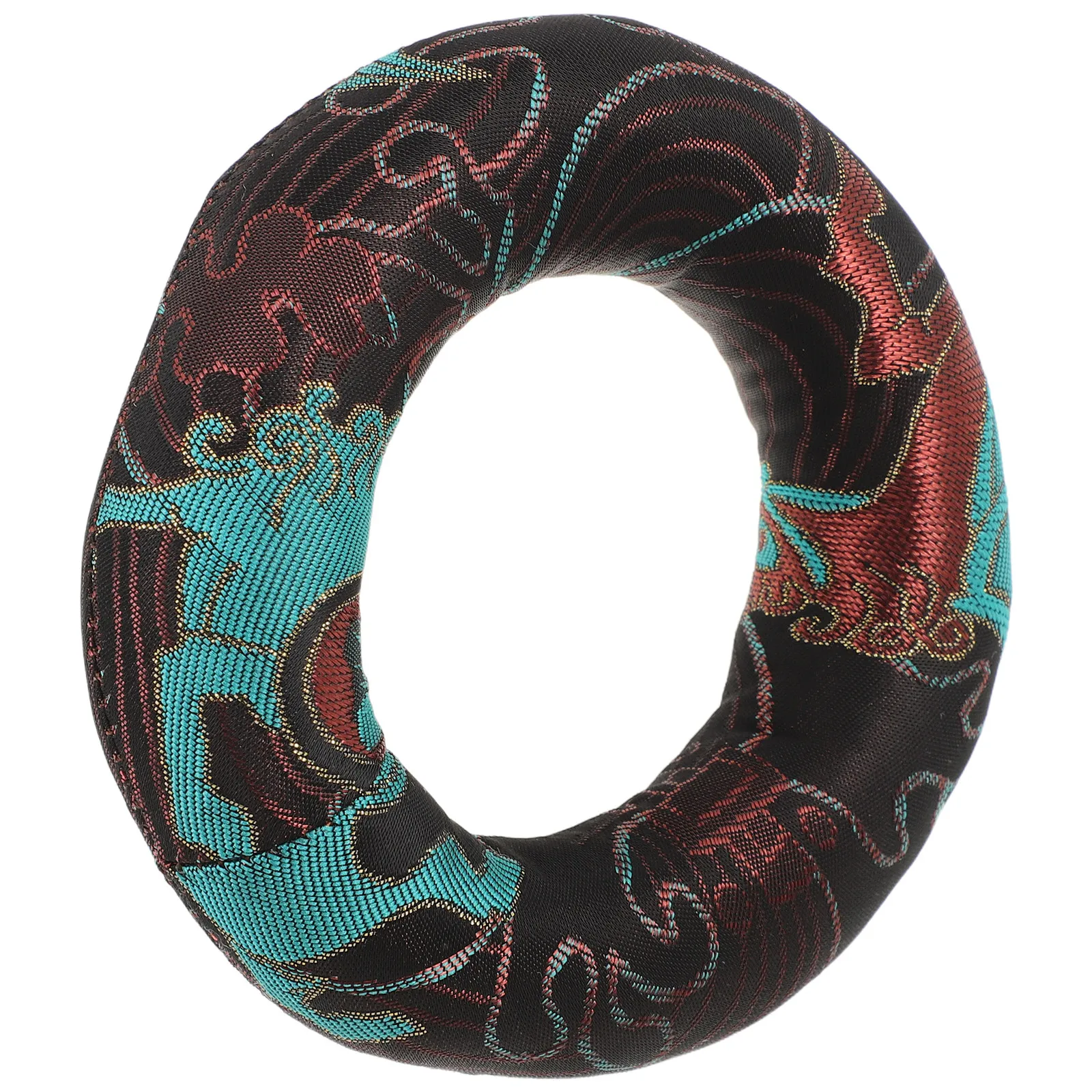 Singing Bowl Cushion Nepal Style Ring Shape Anti-Slip Surface for Crystal Singing Bowls Meditation Accessories Sound Therapy