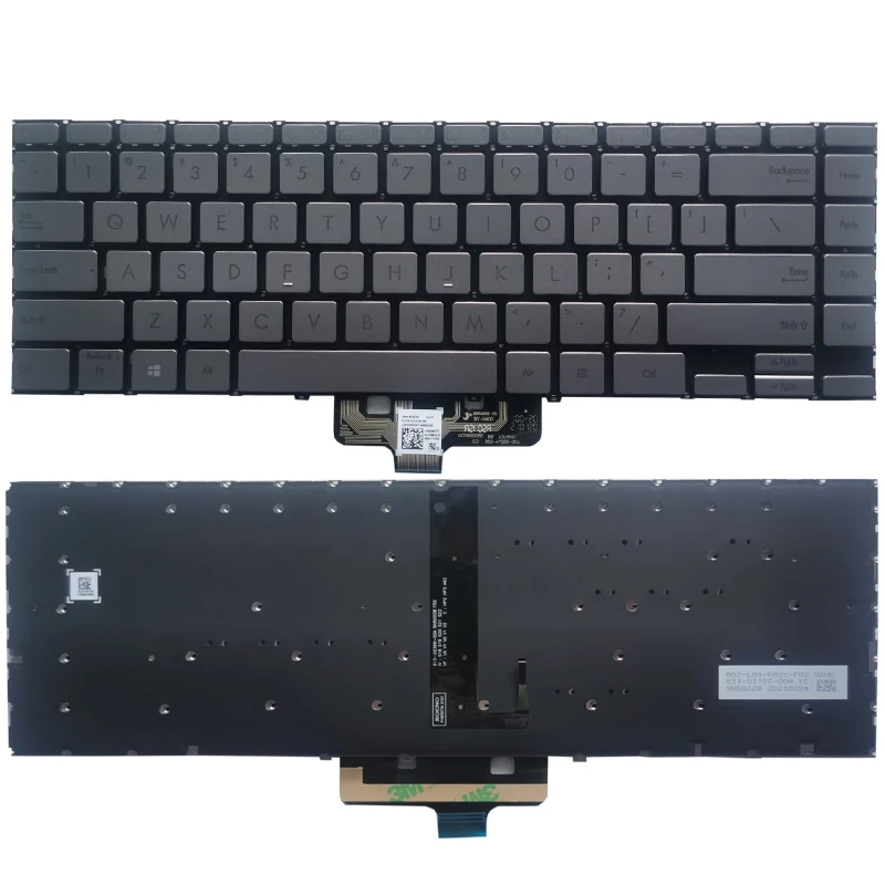 

New Laptop Backlit US Keyboard For ASUS Zenbook Q408 Q408U Q408UG English Black