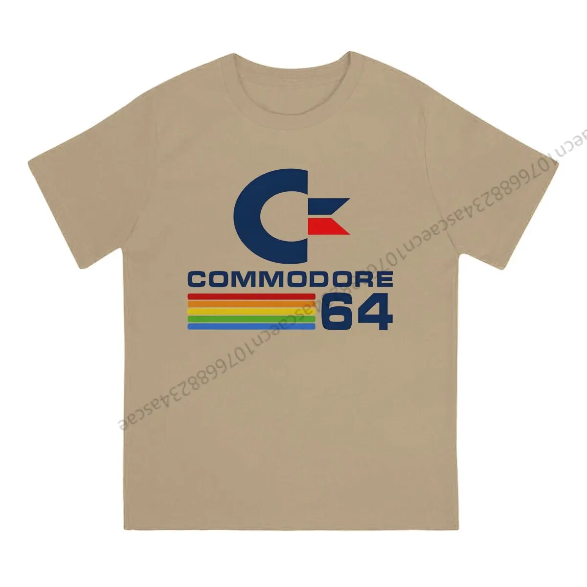 Commodore 64 T Shirt Men Tees Summer Clothing Cotton O-Neck TShirt image 2