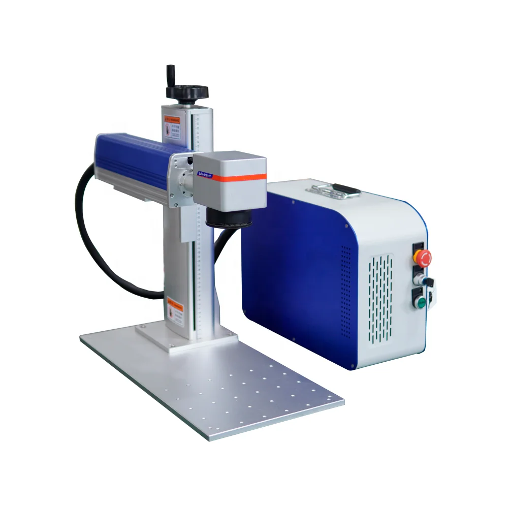 KEYILASER 30W Fiber Laser Marking Machine Metal With RAYCUS Laser Source for Metal Non-mental