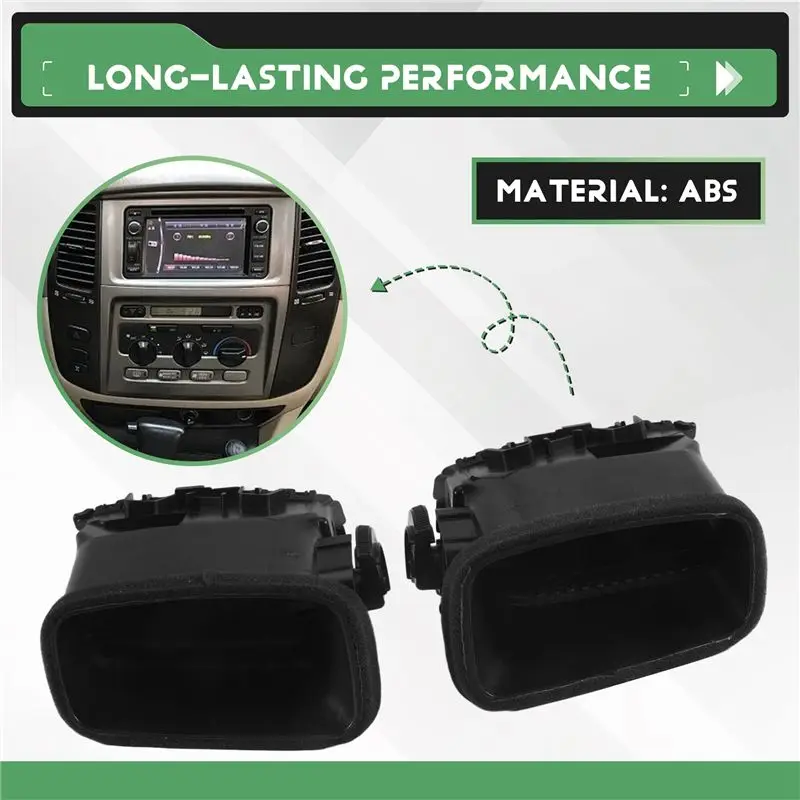 Top Sale Car Air Vent Dashboard Air Vent Grille For-Toyota Land Cruiser 100 LC100 FJ100 Ujz100 1997-2007 Accessories