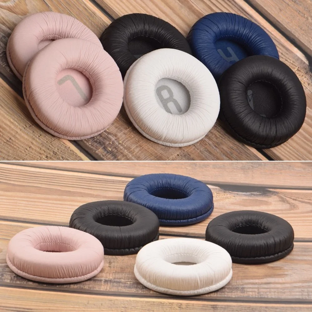 1 คู่เปลี่ยนถัก Ear Pads หมอนเบาะสําหรับ JBL Tune600 T450BT T500BT JR300BT หูฟังชุดหูฟัง 70 มม.แผ่นรองหูฟัง