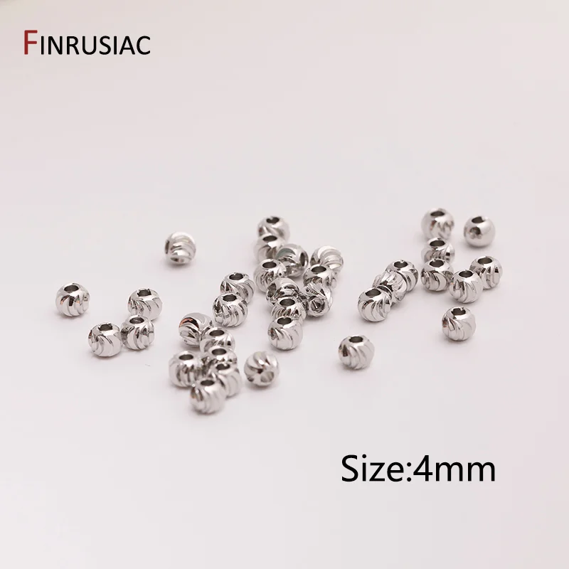 18K vergoldetes Messing, gestreift, geschliffene Blumenperlen, Abstandsperlen, Bulk-Handperlenmaterial, DIY-Zubehör für die Herstellung von Halsketten und Armbändern – Detail 23