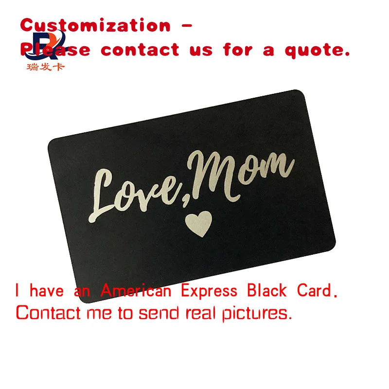 

custom.Hot Sell Membership Metal Card / Stainless Steel Cards