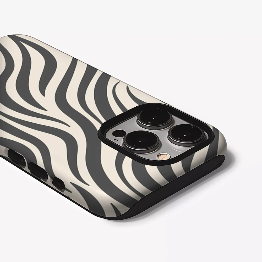 เคสโทรศัพท์ลายคลื่นสำหรับ iPhone 17  แบบแม่เหล็ก สำหรับ iPhone 17 16 15 14 13 Pro Max Plus เคสแข็งแบบชั้นเดียวและสองชั้น