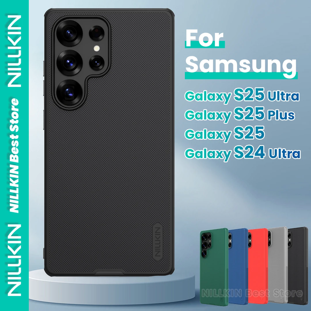 

Nillkin For Samsung S25 S24 Ultra Phone Case Tpu Soft Edge Four Corners Airbag Anti Drop For Galaxy S25+ Plus Shockproof Case