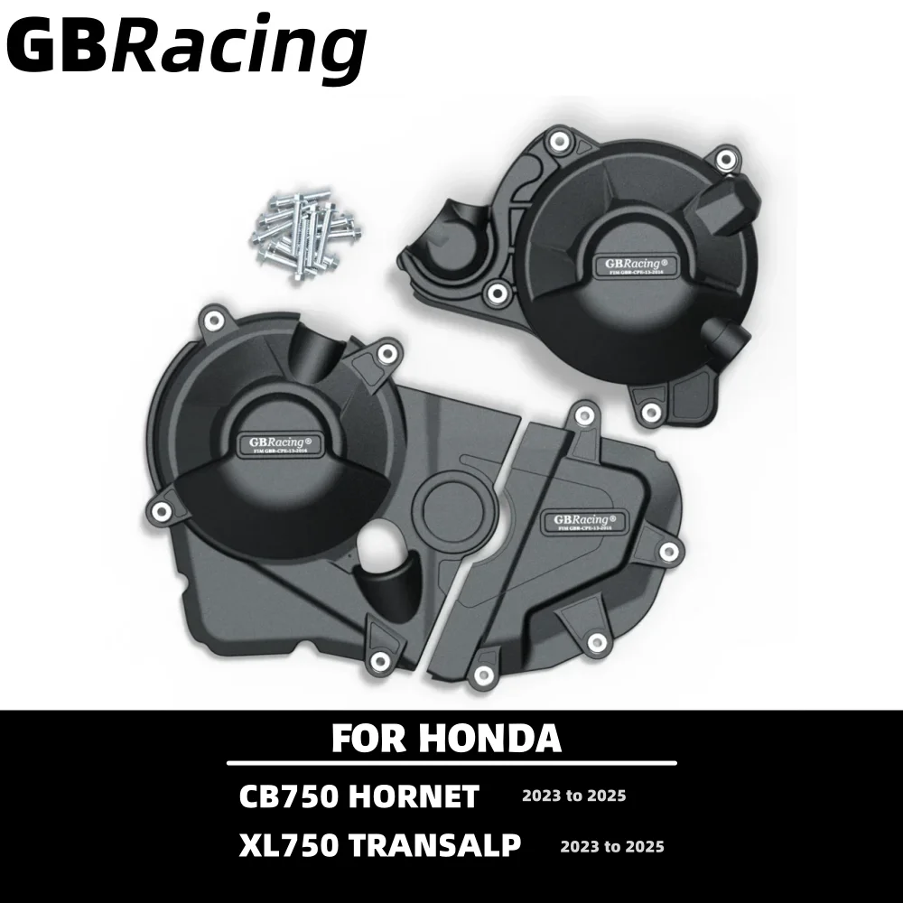 

GBRacing CB750 HORNET/XL750 TRANSALP 2023 to 2025 Motorcycle Engine Clutch Pulse Protective Cover Suitable for Honda