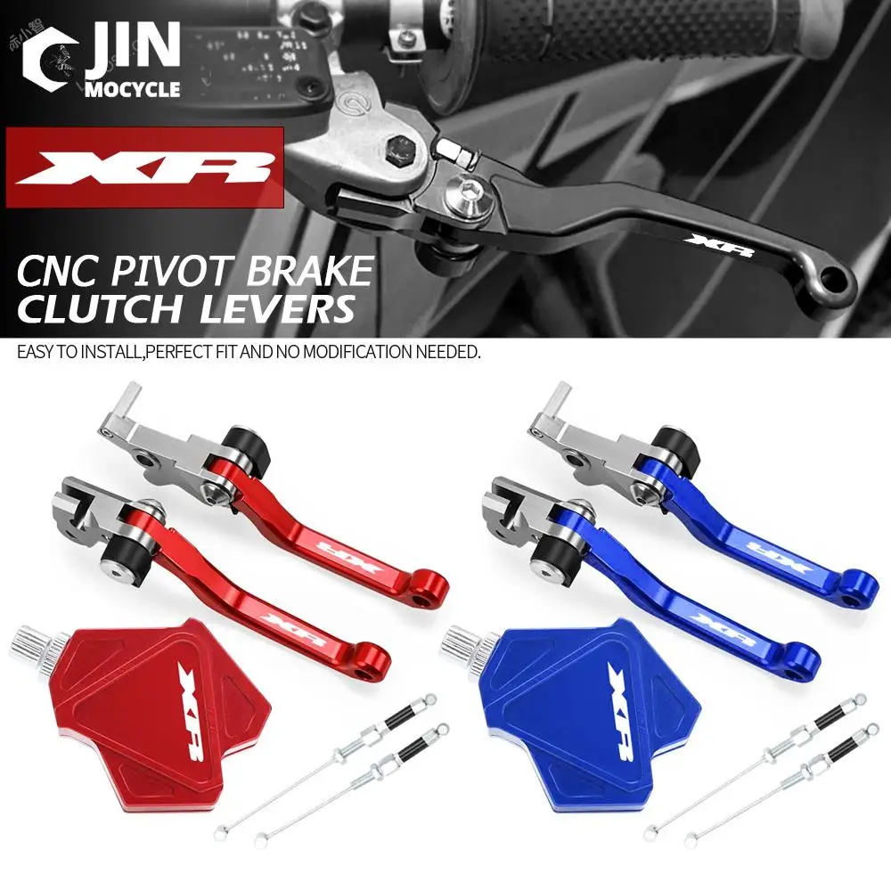 

For HONDA XR230 XR250 XR400 MOTARD XR650R Motorcross Accessories Stunt Clutch Lever Easy Pull Cable System Brake Clutch Levers