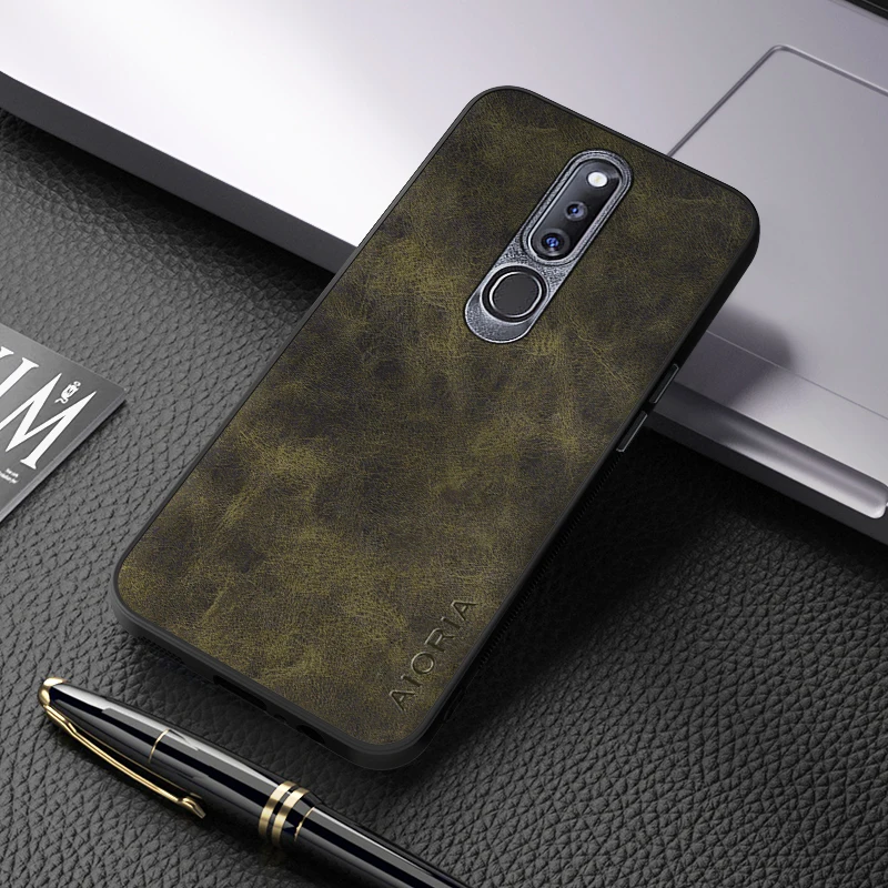 Case For Oppo F11 Pro Luxury PU Leather Skin Cover For oppo f11 Case