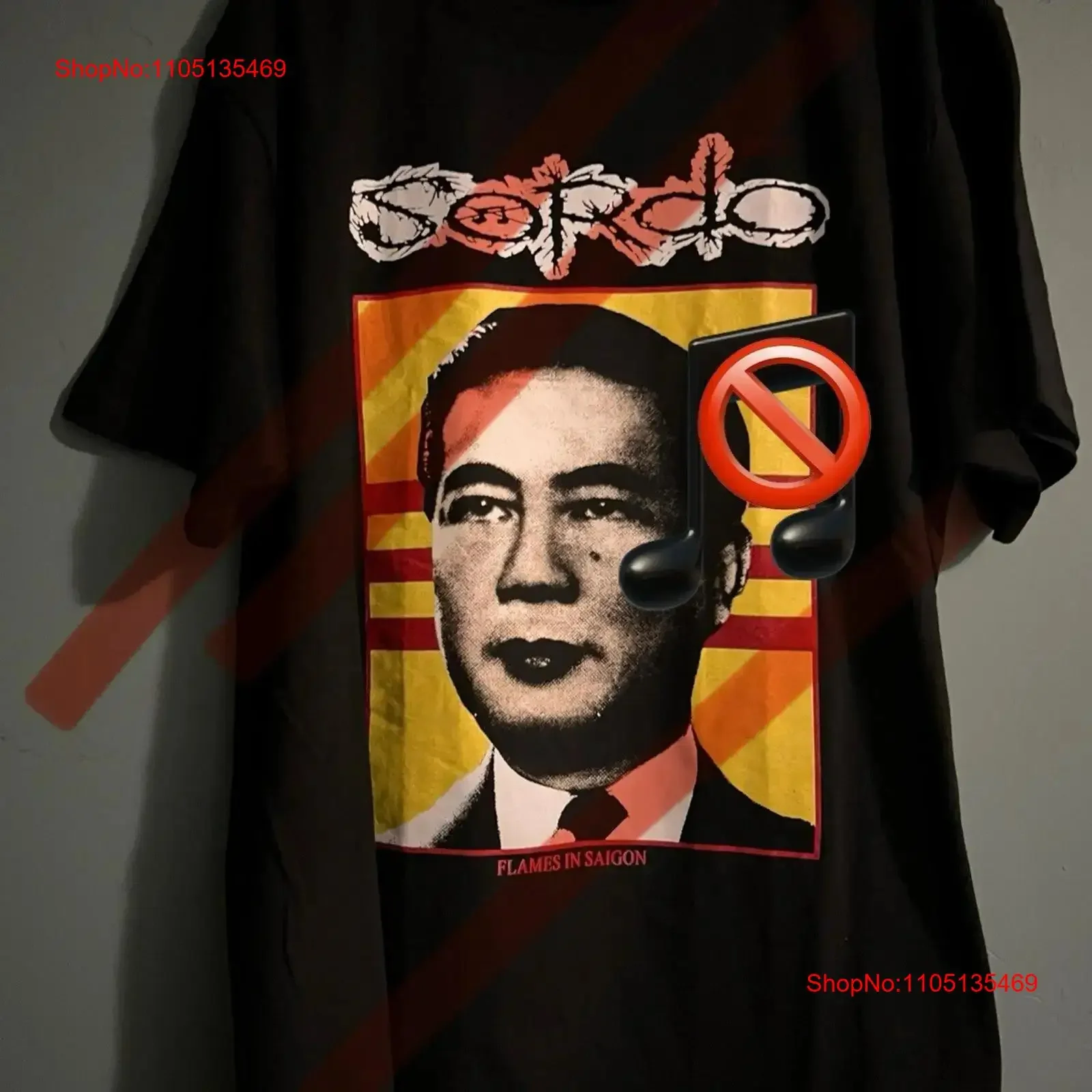 

Футболка Sordo, размер XL, Powerviolence Noise, винтажная, в стиле панк, растянутая, модная, унисекс, мягкая, удобная, дышащая