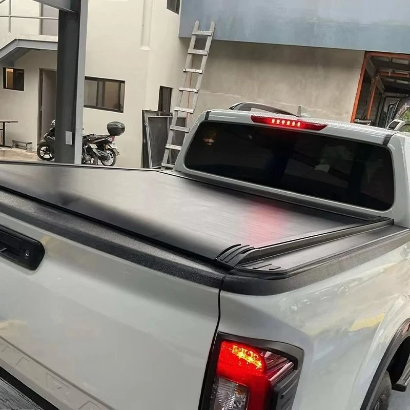 For Navara Pickup Roller Shutter Electric Tailgate Tonneau Canopy Cover Truck Bed Cargo Management Truck Topper