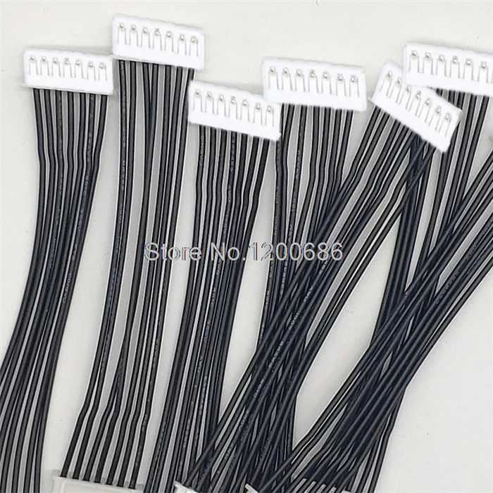 5CM 24 AWG EH2.54 EH 2.54MM 2.54 2P/3P/4P/5P/6 Pin  Female & Female Double Connector with Flat Cable 50MM 1007