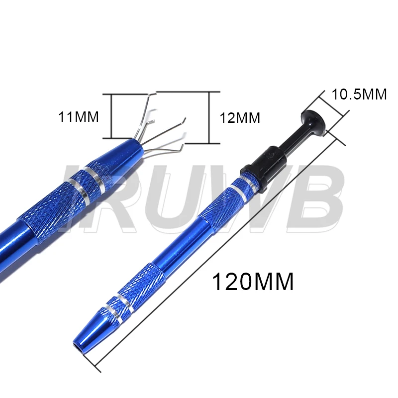 4-Claw IC Chip Extractor Remover Tool Precision Parts Grabber Extractor Pick Up Puller for Electronic Component Nuts Repair Tool