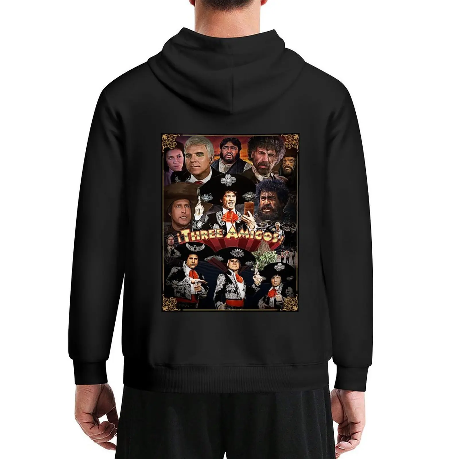 

Three Amigos Hoodie mens clothing autumn new products anime clothing japanese style new hoodies and sweatshirts