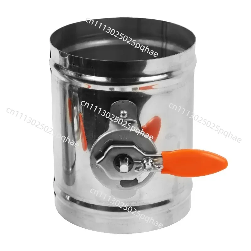 Stainless steel manual adjustment valve air volume damper galvanized explosion-proof pneumatic electric switch ventilation duct
