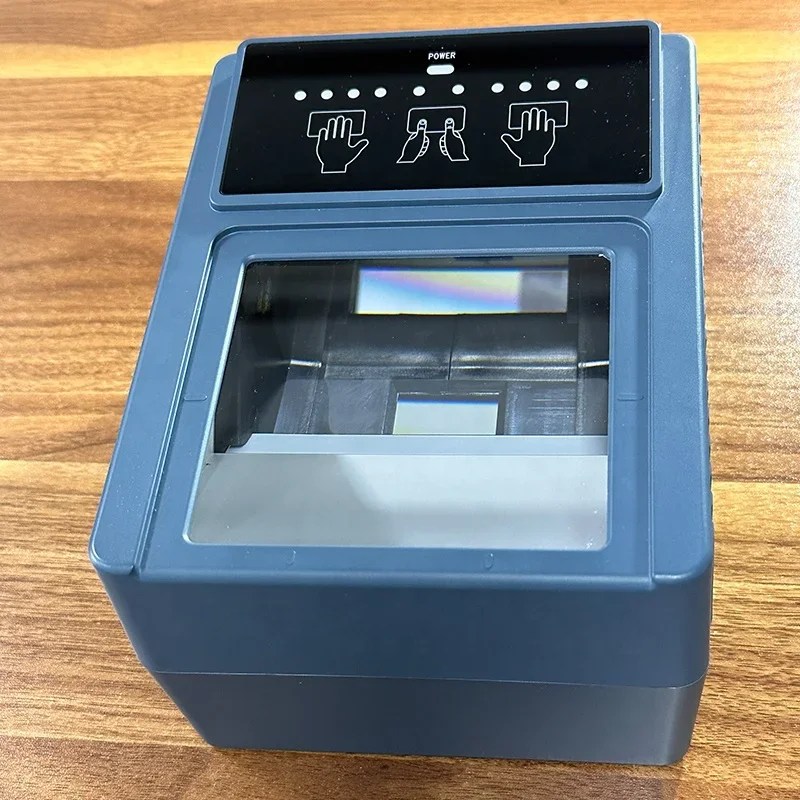 

Hot Sales Windows Android Biometric Tenprint Rolled Finger Print USB 442 Fingerprint Scanner Footprint Palm Scanner With Free SD