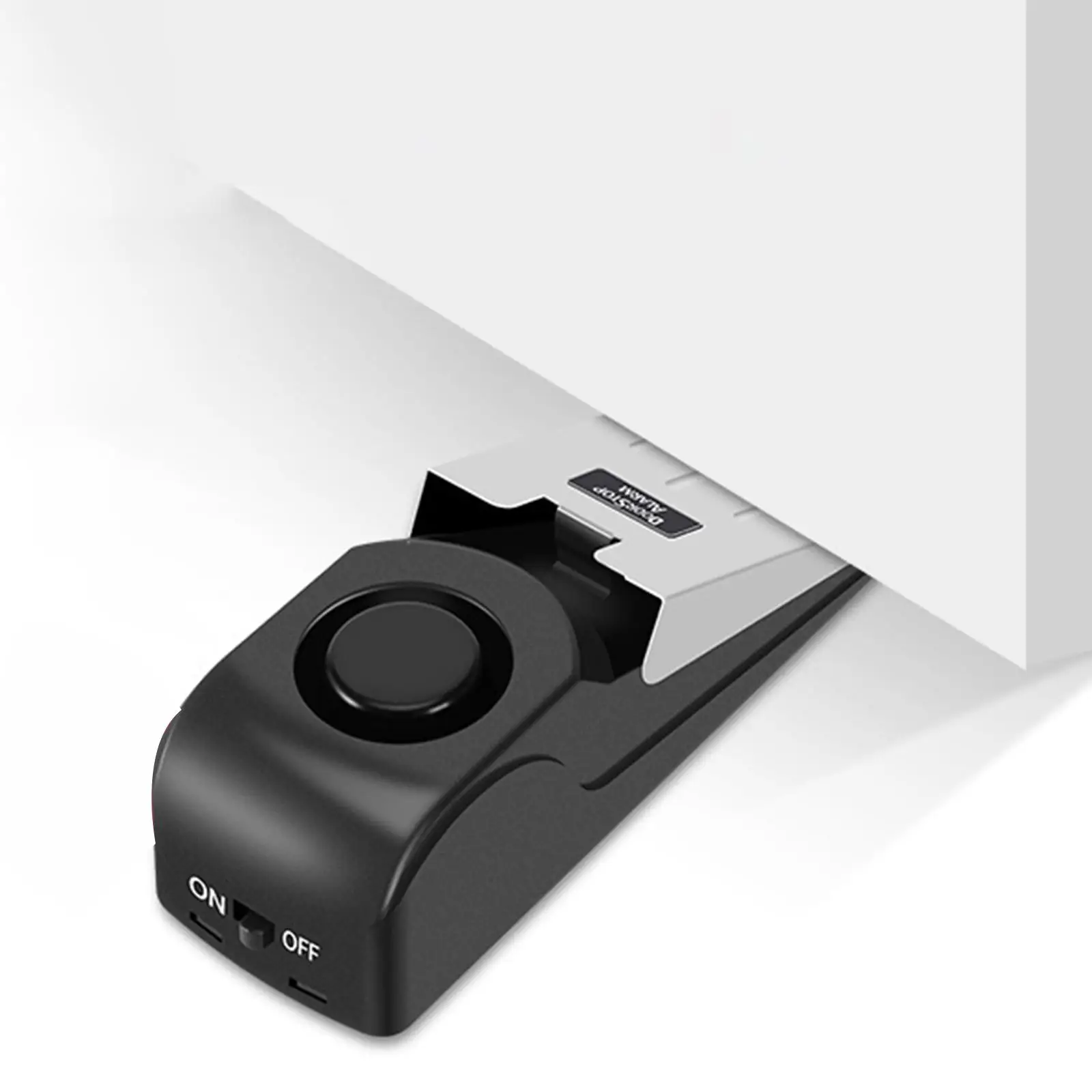 Tope de puerta con cuña, Alarma para casa, Hotel