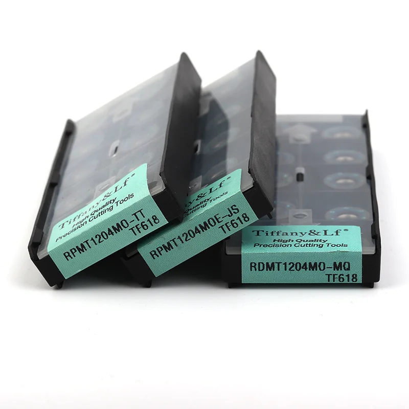 Imagem -06 - Carbide Insere Cnc Torno Deskar Cortador Fresagem Torneamento Ferramentas Rpmt1003 Rpmt10t3moe Rpmt1204mo tt Rdmt1204 mo mq Tf618 10 Pcs