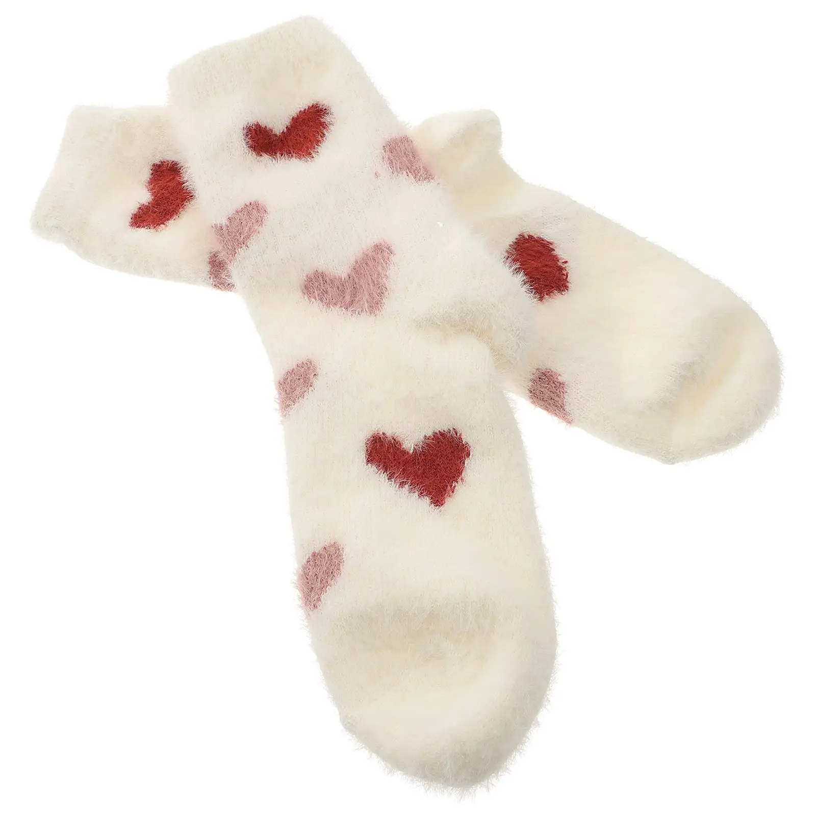 

Coral Fleece Socks Warm Wool Ankle Running Women Winter Gift Soft Elastic Non Fading Long Cuff Comfortable Fit