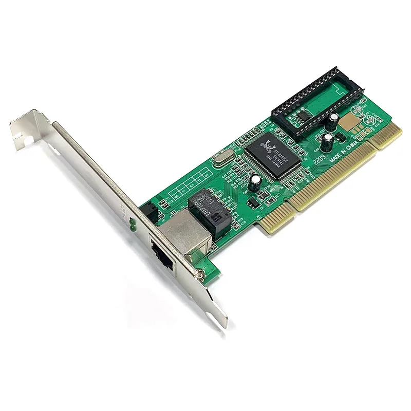 PCI Single RJ45 10/100/1000Mbps Gigabit Ethernet Network Card Realtek RTL8169SC Chipset