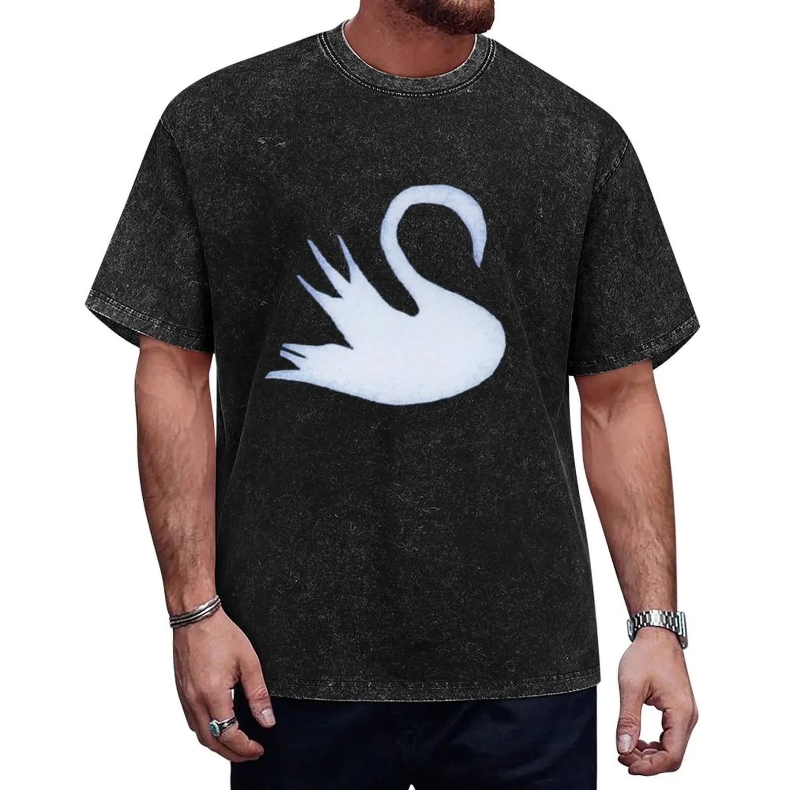 

Among my swan T-Shirt plus size clothes anime t shirts Man t-shirt anime tshirt mens shirts graphic tee
