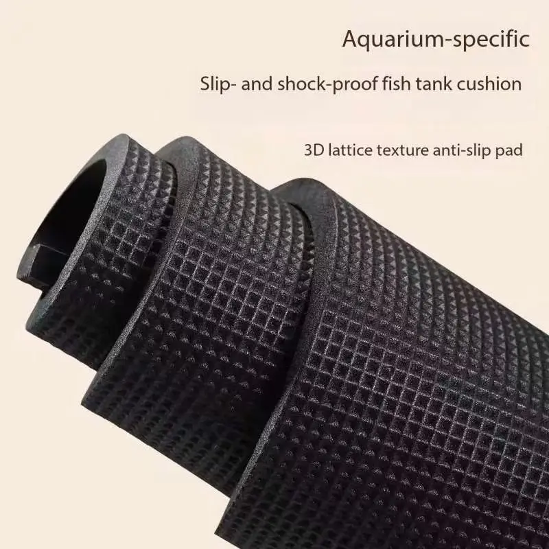 

Special thick cushioning mat for the bottom of fish tanks, insulated and shock-absorbing, custom ultra-clear tank non-slip silen