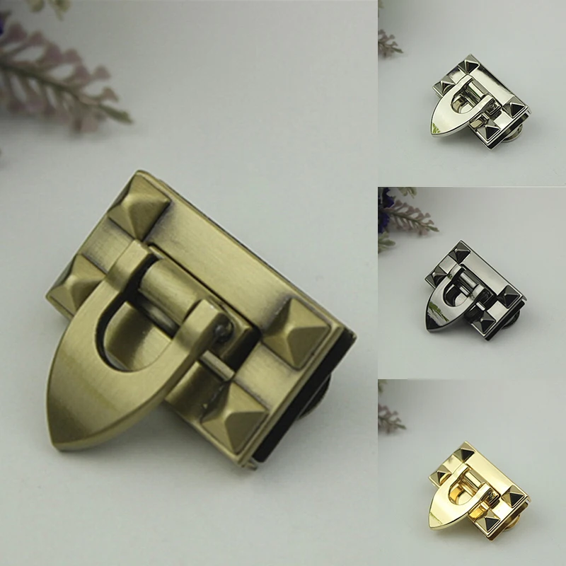 

4CM Metal Turn Twist Lock Buckles for DIY Women Handbag Bag Purse Hardware Closure Clasp Bags Accessories