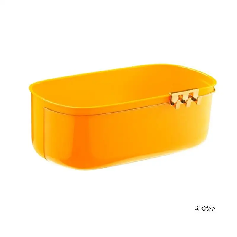 

Hanging Storage Box Punch-Free Storage Rack Drainage Storage Basket For Fruits And Vegetables