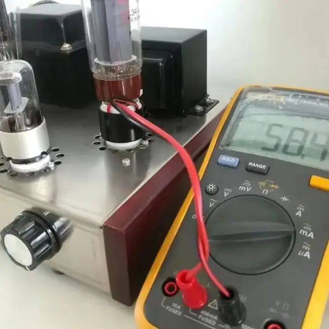 8Pin Tube cathode bias current Probe Socket for Test 6L6 6V6 EL34 KT88 5881