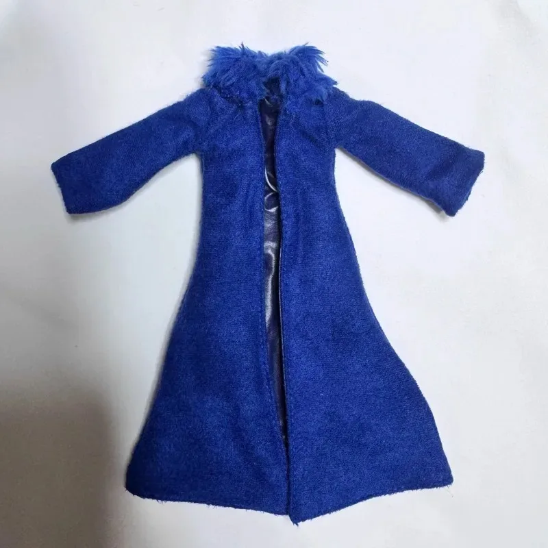 

1/12 масштаб аниме мужские персонажи синяя ветровка пальто форматный дизайн с железной проволокой для 6 дюймов SHF хобби модель тела