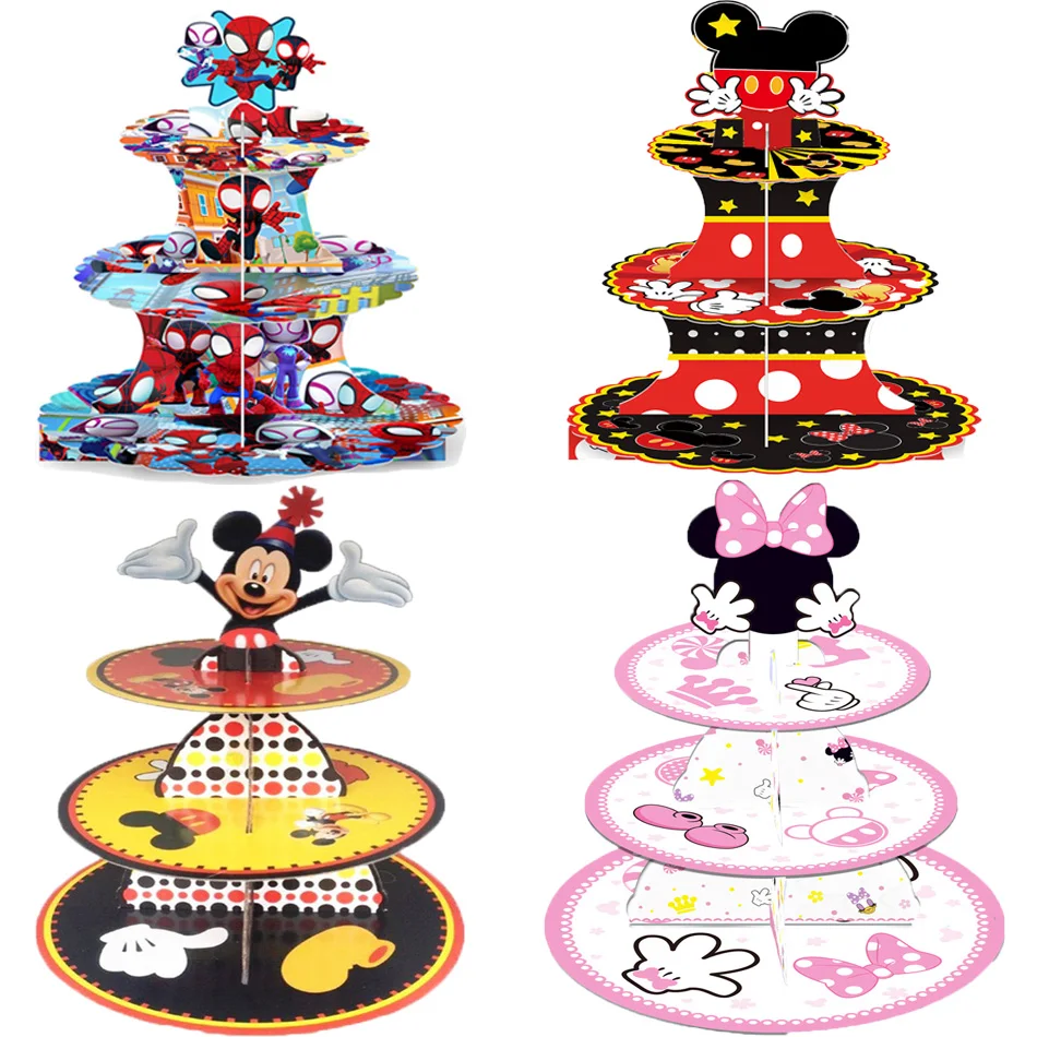 

Disney Mickey mouse Minnie mouse Cake Decoration Cake stand Cake decor Baby Birthday Gift Party Decoration Supplies