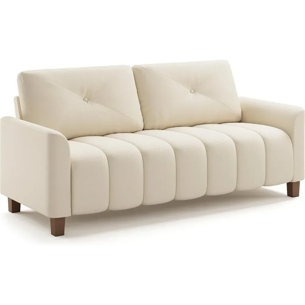 

Sofa Couch 79in 3 Seater Couch with Armrest/Back Support, Modern Sofa with 23in Deep Seat Easy Assembly Oversized Loveseat