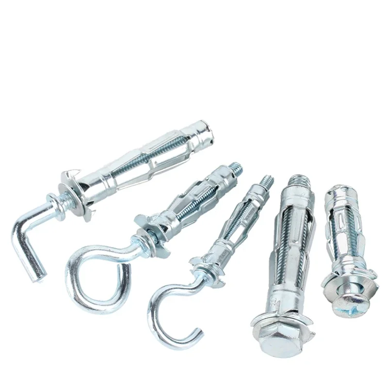 Carbon Steel Petal Shape Rivet Nut Screw Bolt Kit Expansion Metal Rivetnut Panel License Plate Clamp Lock Jack Nuts