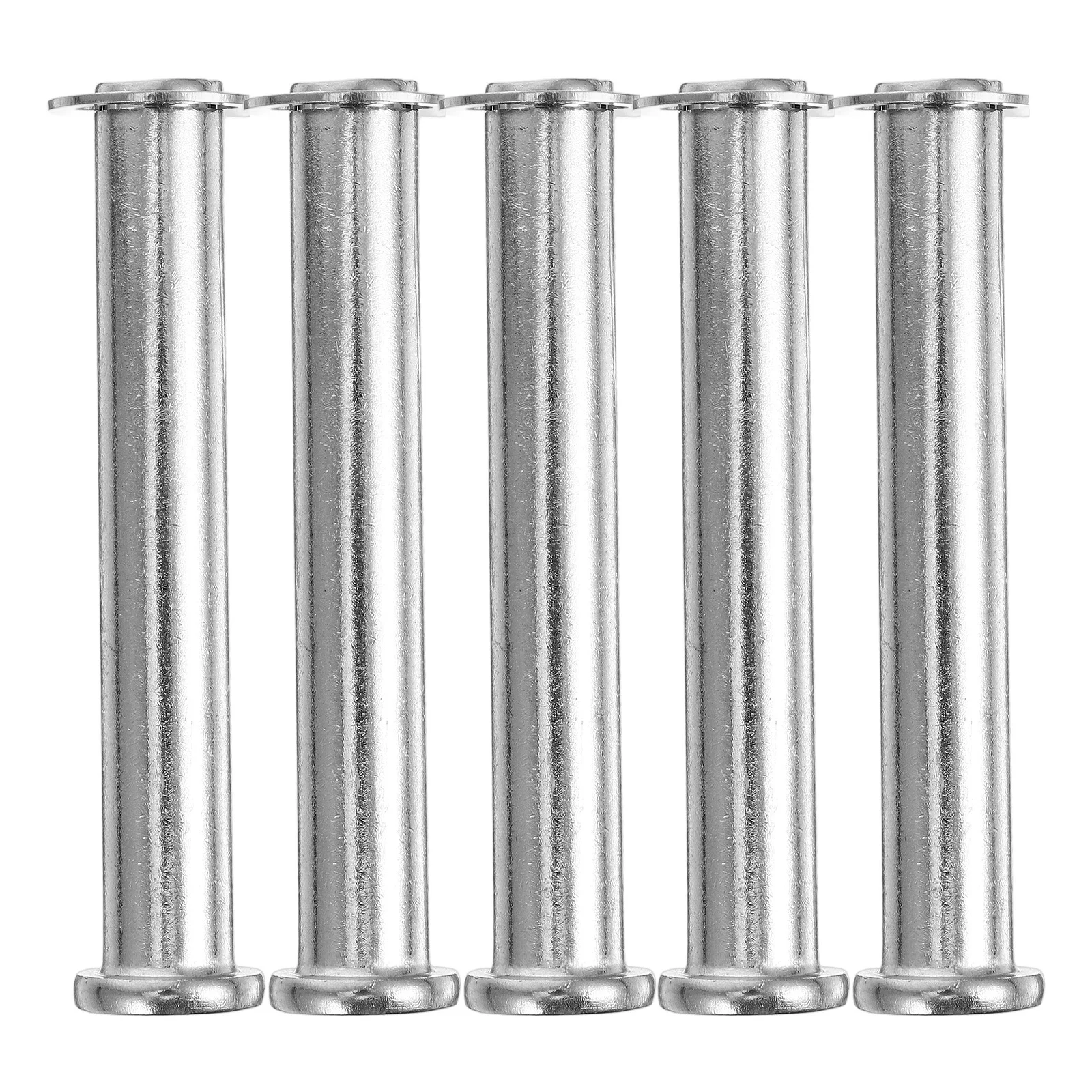 

5Pcs Stainless Steel Pallet Rack Drop Pin Flat Head Groove Positioning Pin Cylindrical Design Safety Clip Safety Clip