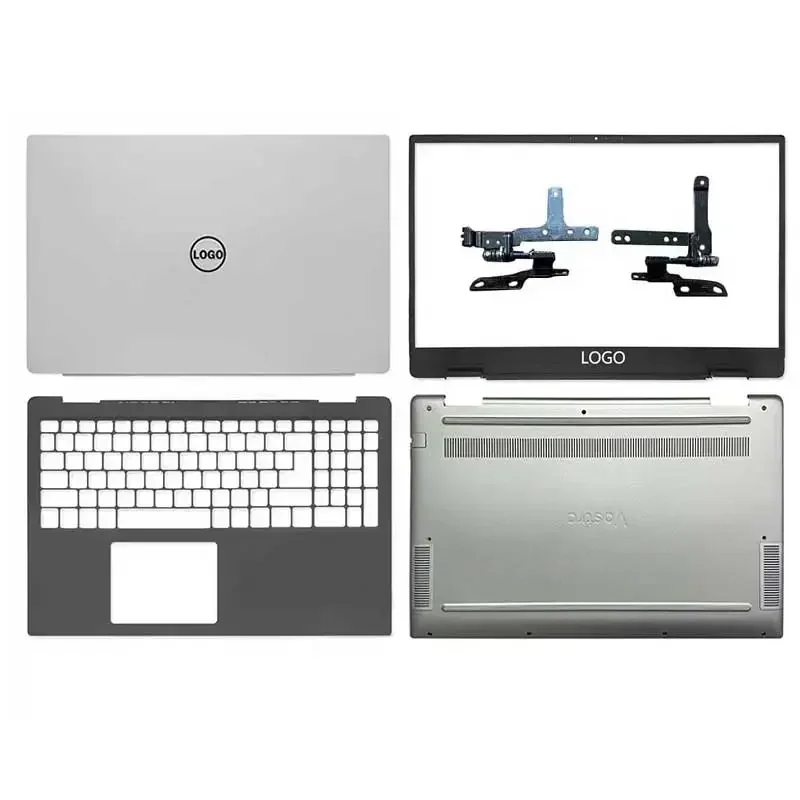 New For DELL Vostro 5590 V5590 Laptop LCD Back Cover Front Bezel Upper Palmrest Bottom Case Keyboard Hinges