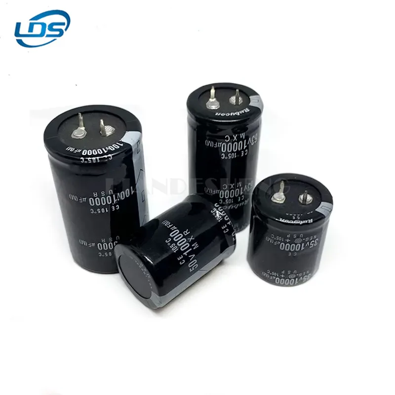 1PCS Ox Horn Capacitance 100V 10000UF aluminum electrolytic capacitor size 35*80MM