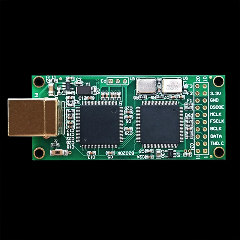 USB Amanero Combo384 Module DSD512/PCM384 32Bit For AK4497 ES9038 AK4493 Decoders (C3391 Crystal) Durable Easy To Use