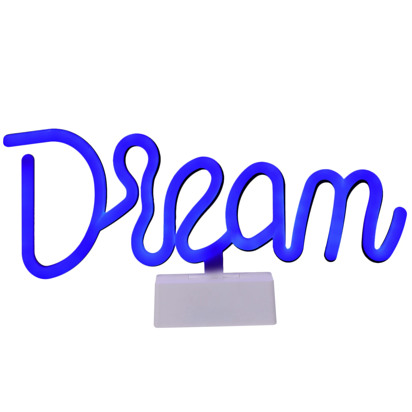 

LED Neon Light Letters Dream Sign Word Lamp Decoration Adornment Desktop Shape Party Props Beautiful Design Multiple