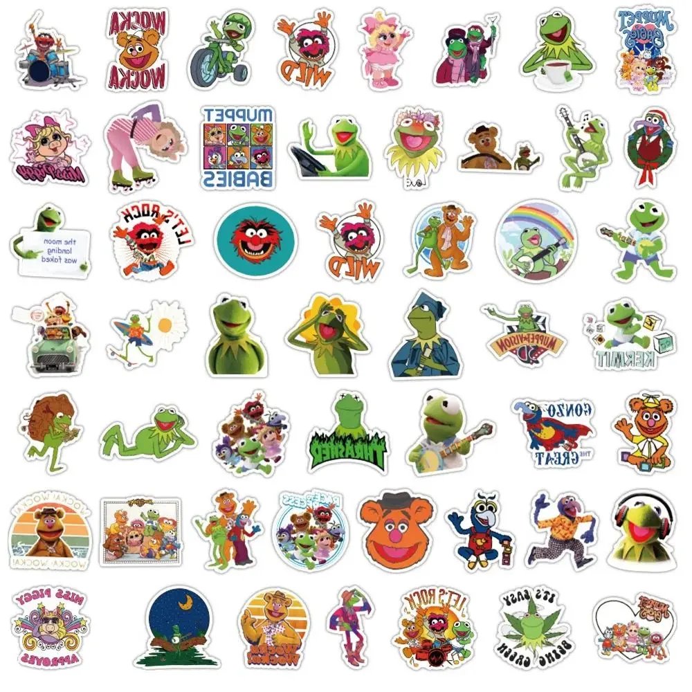 Waterproof Giant Frog Puppet Doodle Stickers
