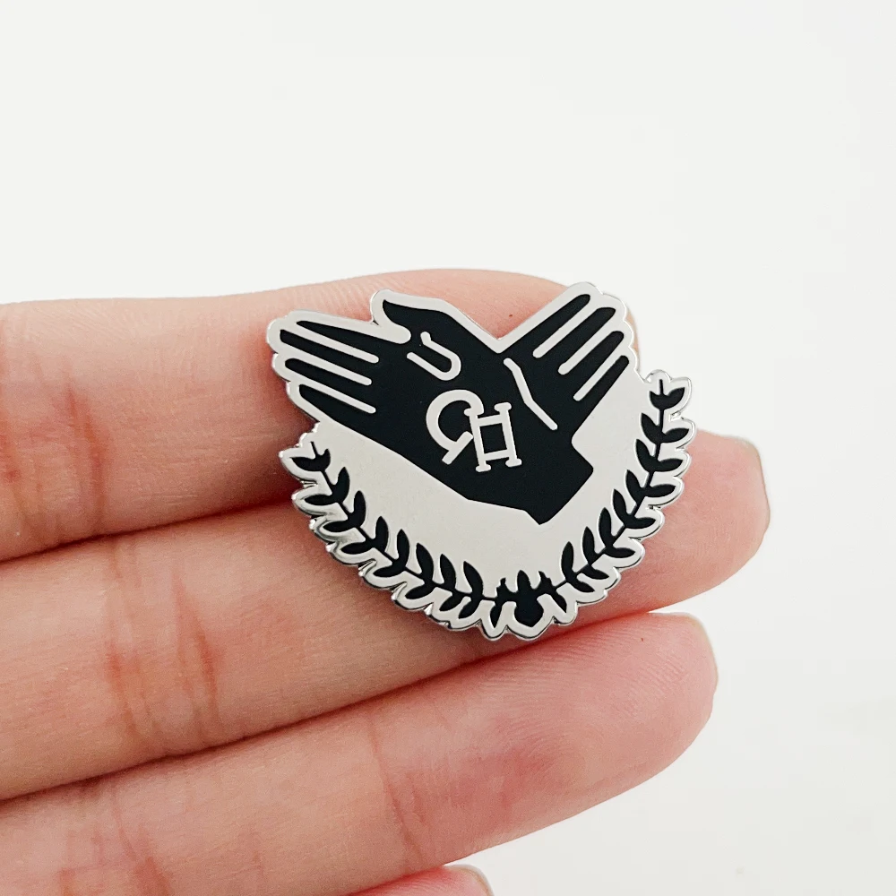 C.H Postal Company Logo Badge Violet Evergarden Lapel Pin Healing Animation Novel Peripheral Fans Gift Collect