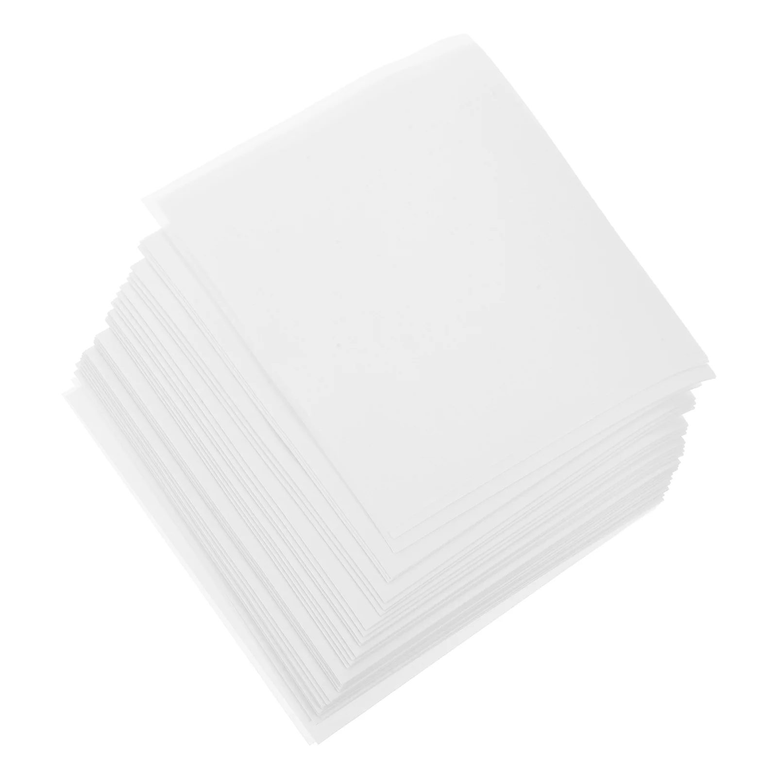 

500pcs Cellulose Weighing Paper Non-Absorbent Smooth Glossy Sheets Precision Lab Grade For Accurate Scale Measurement High-Gloss