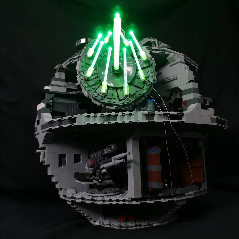 

LED Lighting Set Suitable for LEGO Death Star II Movie Starsing Wars Compatible 05026 Ideas 10143(Not Including Building Blocks)