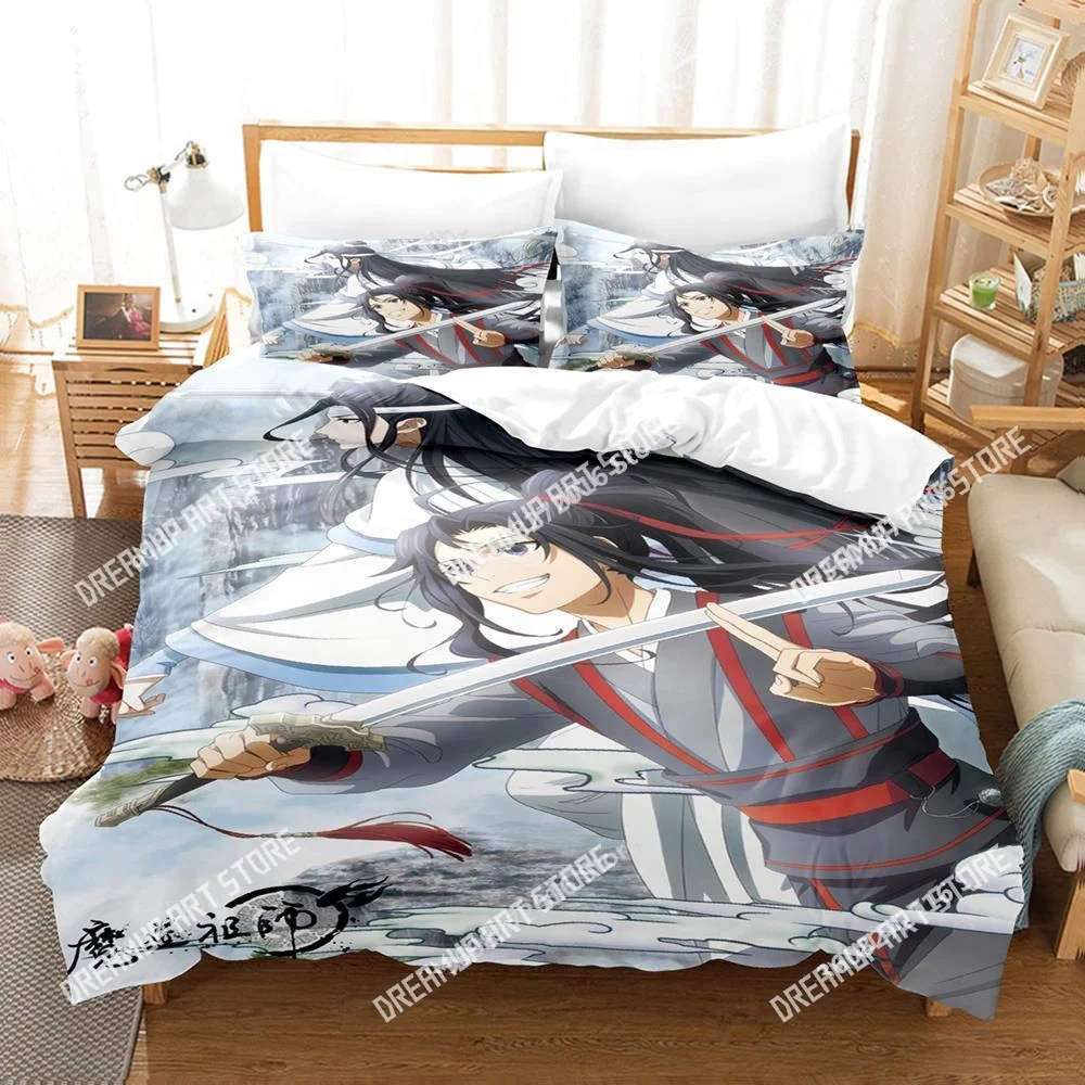Mo Dao Zu Shi Grandmaster of Demonic Cultivation Bedding Set for Boys Girls Duvet Cover Twin Queen King Full Single Double Sizes