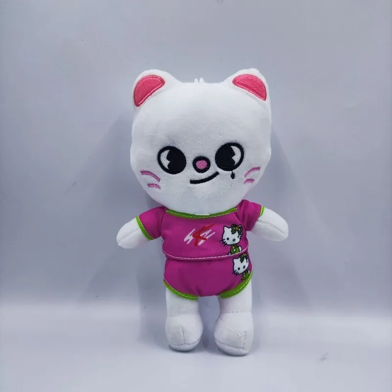 Strój kąpielowy pop, pluszak Stray Kids, kreskówkowa maskotka, wypchana lalka, Skzoo, kawaii, zabawka towarzyszka, dekoracja pokoju, prezenty świąteczne, 25 cm