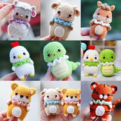 Handmade DIY Zodiac Zodiac Hand Woven Hook Woven Material Bag Crochet Animal Bag Doll Pendant As A Gift To Friends