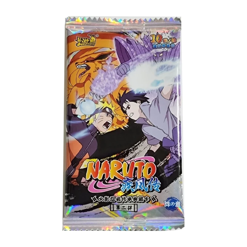KAYOU 本物のナルトカードブリスターパックシリーズバトル
